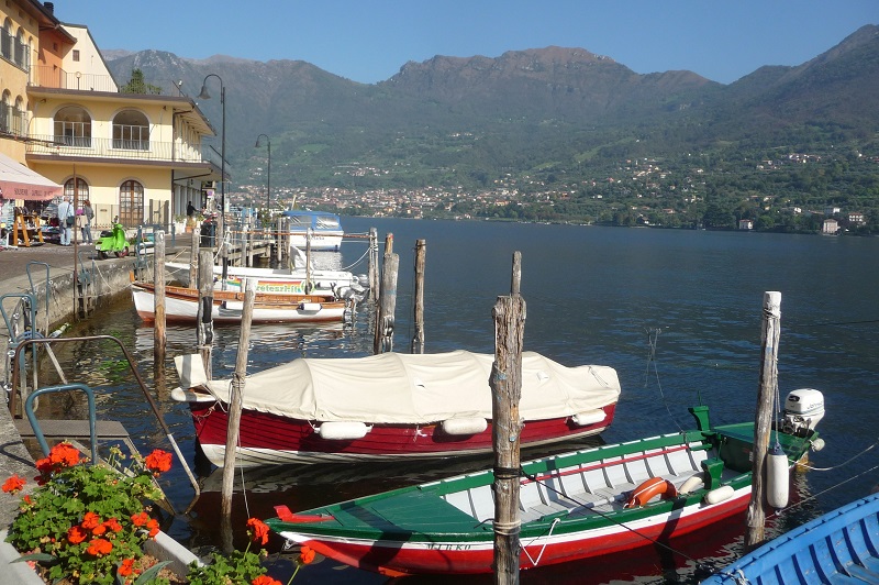 Monte Isola - an island in Lake Iseo (Italy)
