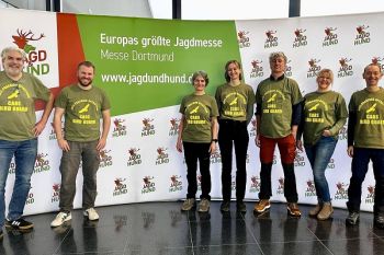 Komitee-Stand auf Europas größter Jagdmesse