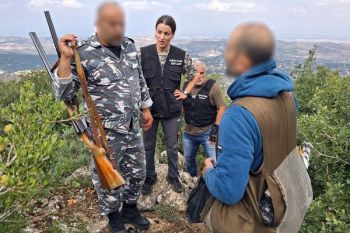 Security Forces Arrest Bird of Prey Poachers in Lebanon
