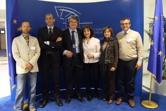 Termin 2012 in Brüssel: LIPU, LAC und Komitee bei der EU-Umweltkommission