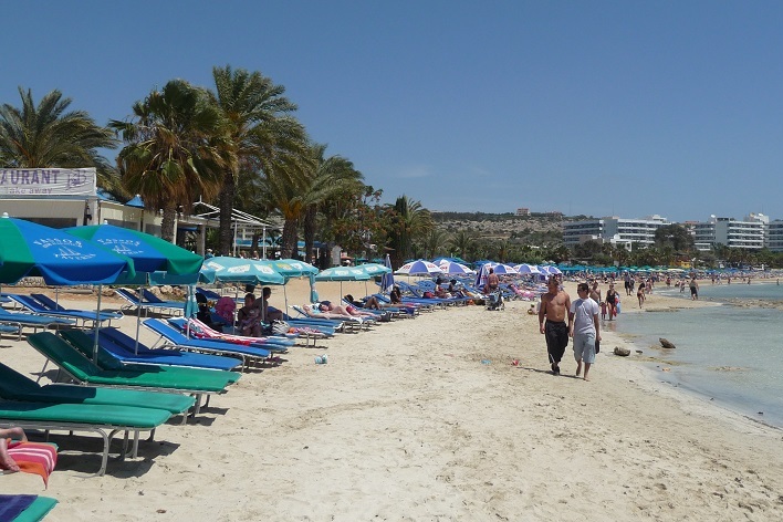 Strand auf Zypern