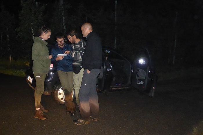 Nacht-Patrouille in den Obstgärten